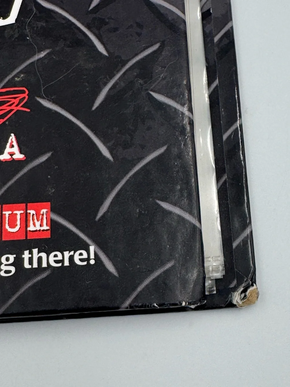1999 WWF WrestleMania‎ Live Photocard Album Binder EMPTY No Cards WWE Vintage